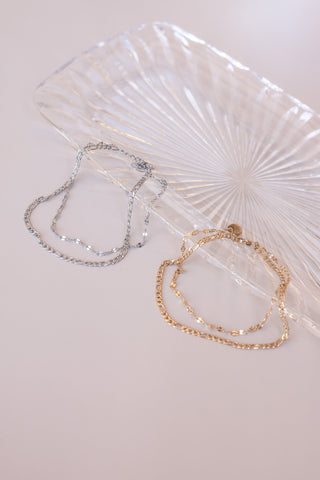 Lorelei Layered Anklet