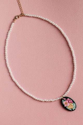 Isabella Necklace in Evergreen