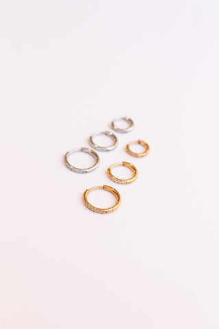 Micro Crystal Hoop
