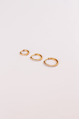 Micro Crystal Hoop
