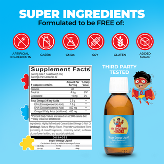 Super Omega Liquid Dietary Supplement