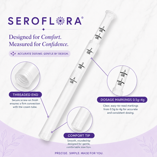 Disposable Vaginal Cream Applicators  for Premarin, Estace & many others (15ct)
