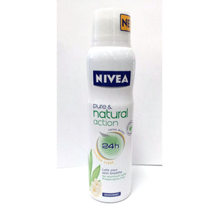 Nivea Deodorant Women Pure & Natural Action Jasmine Spray 150ml