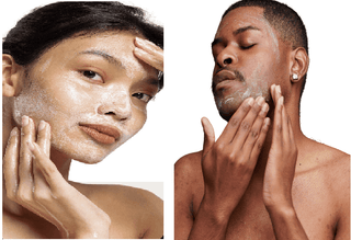 Rejuvenating Anti-Acne Organic Facial Scrub