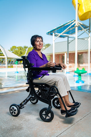 Miracle Mobility 4N1 Walker Wheelchair