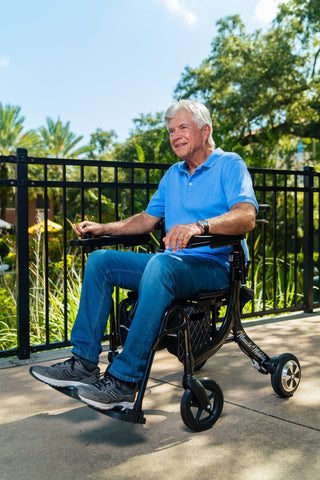 Miracle Mobility 4N1 Walker Wheelchair