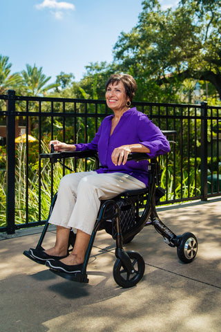 Miracle Mobility 4N1 Walker Wheelchair