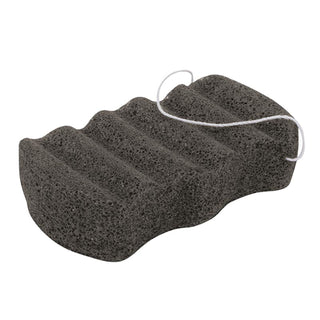 Spa Bella Infused Konjac Body Sponge, Bamboo Charcoal