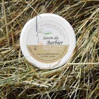 Asinerie de la Vioune - Nature Shaving Soap - 100g