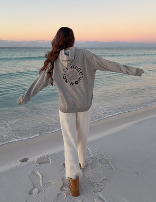 Not of This World Beige Unisex Hoodie