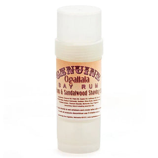 Genuine Ogallala Bay Rum Rum And Sandlewood Shaving Stick 2.5 Oz