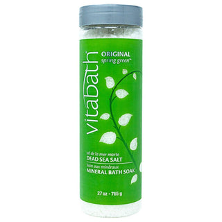 Vitabath Original Spring Green Dead Sea Salt 27 oz