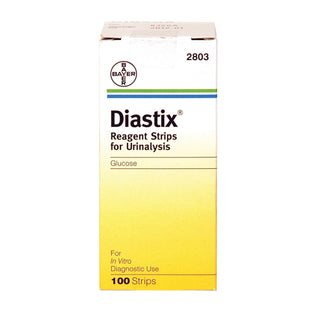 Diastix Reagent Strips for Urinalysis, Glucose Test Strips, 100 Count