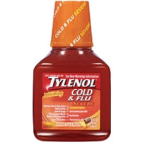 Tylenol Cold + Flu Severe Daytime, Warming Honey Lemon Flavor, 8 fl oz Liquid
