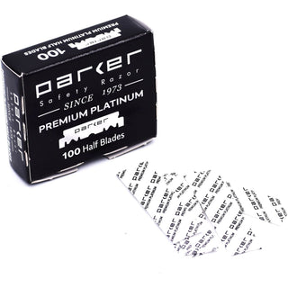 Parker Premium Platinum Half Blades 100 Blades