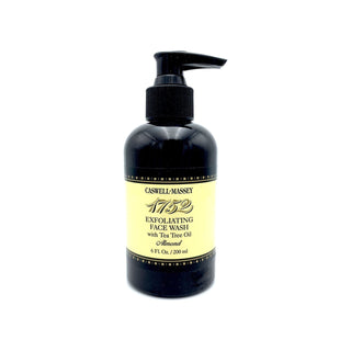 Caswell- Massey 1752 Exfoliating Face Wash with Tea Tree OiI Almond  6oz