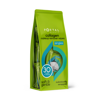 Portal Beauty Vitamin C Makeup Remover Wipes 30 Micellar Towelettes