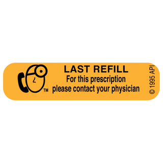 Label Last Refill 177 Ct