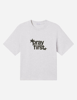 Pray First Heavyweight Tee