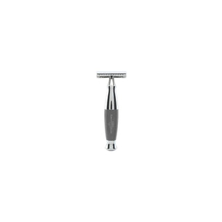 Edwin Jagger Grey & Chrome DE Safety Razor R355CRSR