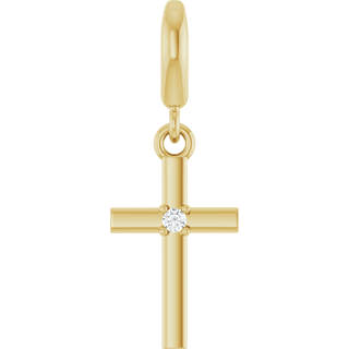 Faith Diamond Cross Pendant