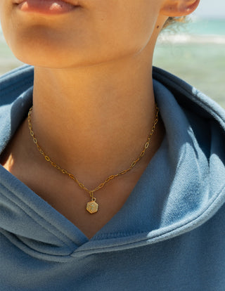 Radiant Cross Necklace