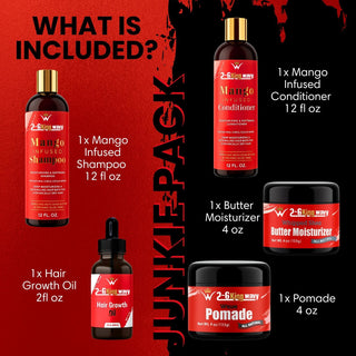 Junkie Pack - Natural Hair Care Essentials