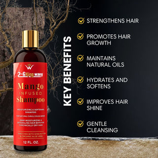 Infused Mango Shampoo 12 FL OZ Premium Quality