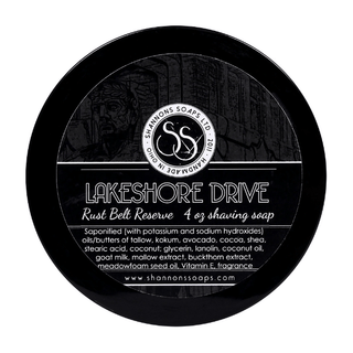 Shannons Soap Lakeshore Drive Shaving Soap 4 Oz
