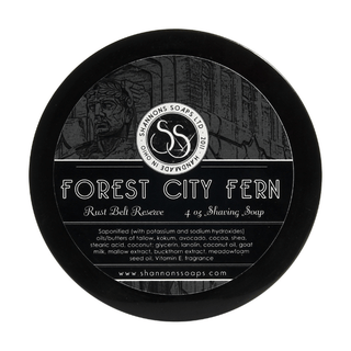 Shannons Soap Forest City Fern Shaving Soap 4 Oz