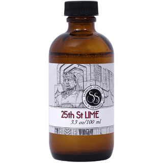 Shannons Soap 25th St Lime Soothing Post-Shave Splash 3.3 Oz