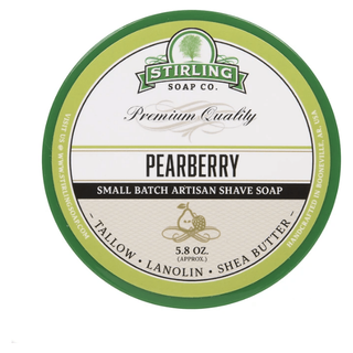 Stirling Soap Co. Pearberry Shaving Collection