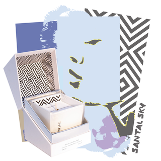 SANTAL SKY SCENTED CANDLE