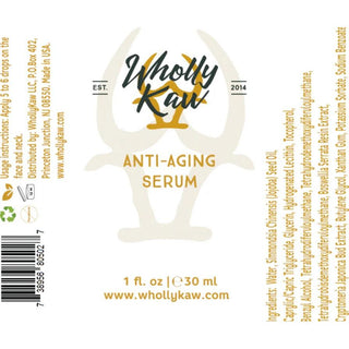 Wholly Kaw Anti Aging Serum 1 Oz