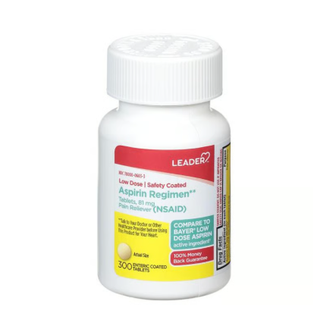 Leader Aspirin Regmn Tablets 81mg 300 ct