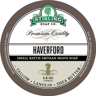Stirling Soap Co. Haverford Shaving Collection