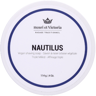 Henri et Victoria Nautilus Vegan Shaving Soap 114g