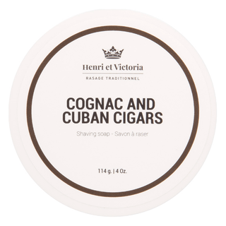 Henri et Victoria Cognac And Cuban Cigars Tallow Triple- Milled Shaving Soap 114g