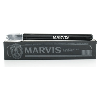 Marvis Black Toothbrush Luxurious Premium Italian Boxed Medium Bristle