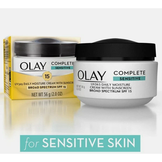 Olay Complete All Day UV Moisture Cream SPF 15 Sensitive Skin 2 Oz Discontinued )
