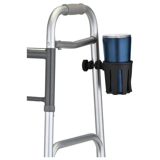 NOVA CH-2200 Cup Holder for Walkers & Rollators with Narrow Round Tubing