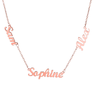 Custom Multiple Name Necklace