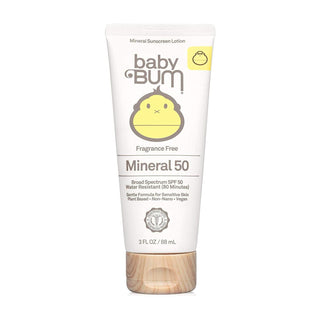Sun Bum Baby Bum Fragrance Free SPF 50 Sunscreen 3 Fl Oz