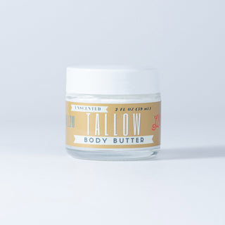 Unscented Tallow Body Butter