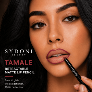 SYDONI RETRACTABLE MATTE LIP PENCIL with SHEA BUTTER 9 Rich, Smudge‑Resistant Shades