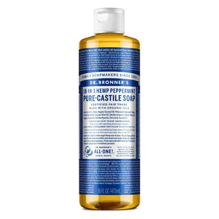 Dr. Bronner's, Liquid Soap, Peppermint Hemp, 16 oz
