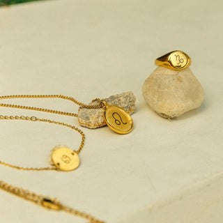 Elegant Zodiac Sign Coin Bracelet
