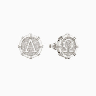 Alpha Omega Stud Earrings