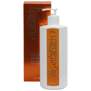 Vitabath Fresh Citrus Twist Bath & Shower Gelee 21 oz