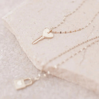 Amour Key Necklace - Final Sale